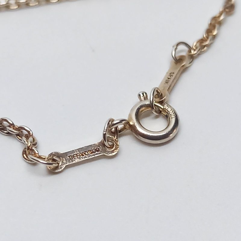 18K Coin Top Necklace Gold And Silver Tiffany & Co