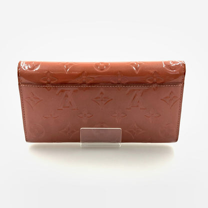 Louis Vuitton Monogram Vernis Portefeuille Sarah Long Wallet Vieux M90429