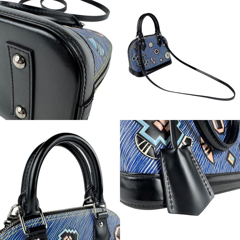 Louis Vuitton Crossbody Shoulder Bag Handbag Epi Denim Alma BB M50833