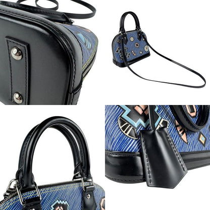 Louis Vuitton Crossbody Shoulder Bag Handbag Epi Denim Alma BB M50833
