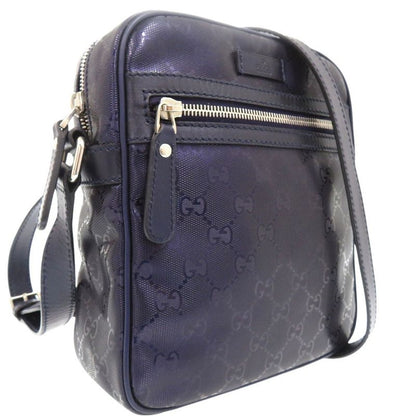 Gucci GG Imprime Shoulder Bag Crossbody 233268 497717 PVC Purple 0470 Gucci