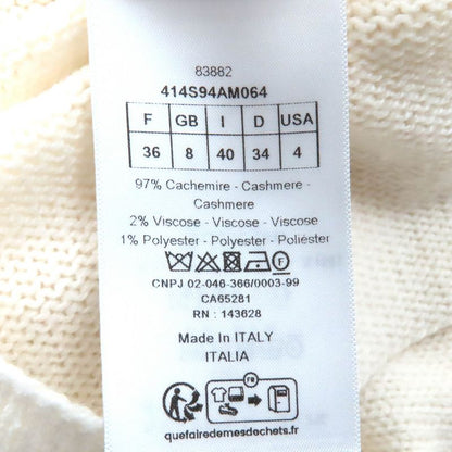 Christian DIOR 24AW 414s94am064 97% Cashmere Star Signature Logo Bottle Neck