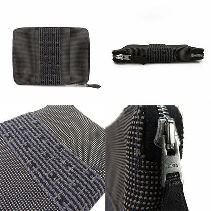 Hermes Handbook Cabas - Agenda Her Line Gray Canvas Men Women Leather Small