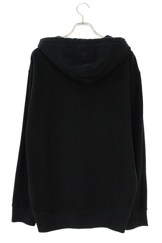 Prada Ujl45b Re-nylon Switched Logo Plate Pullover Hoodie Men's S