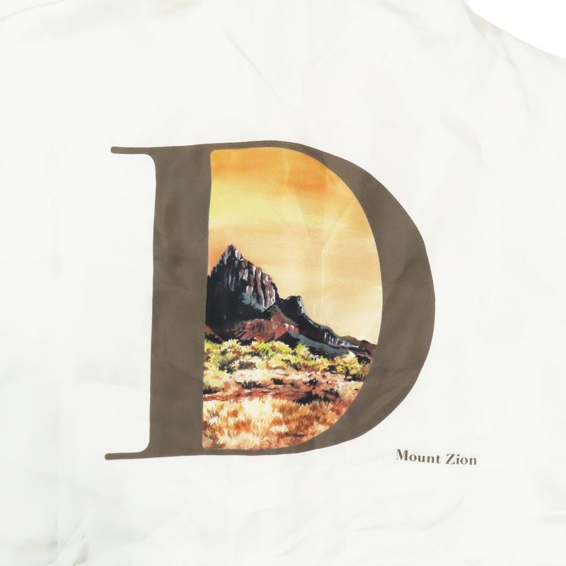 Unused 22aw Dior X Jack Kerouac Dior Back Logo Embroidered Mount Zion Mount