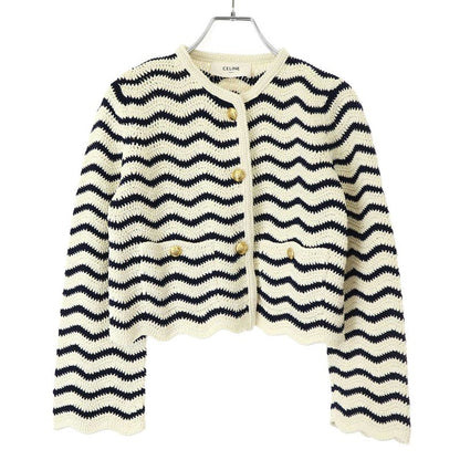 Celine Cardigan Jacket Crochet Cotton and Mini Skirt Crochet Cotton Setup