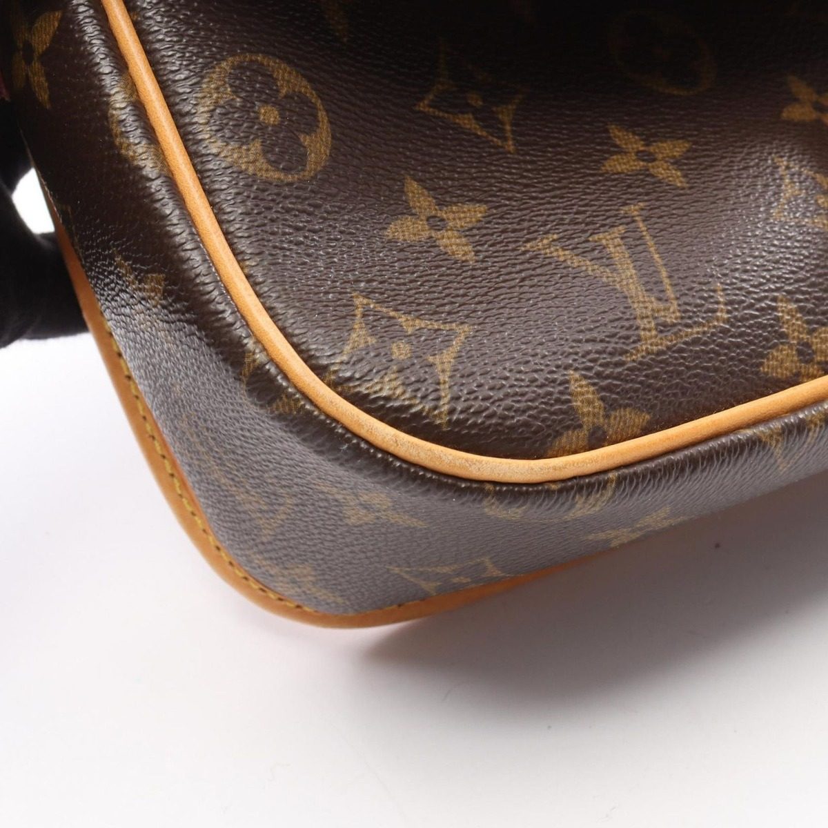 Louis Vuitton Shoulder Bag Sologne Canvas Leather — view 10