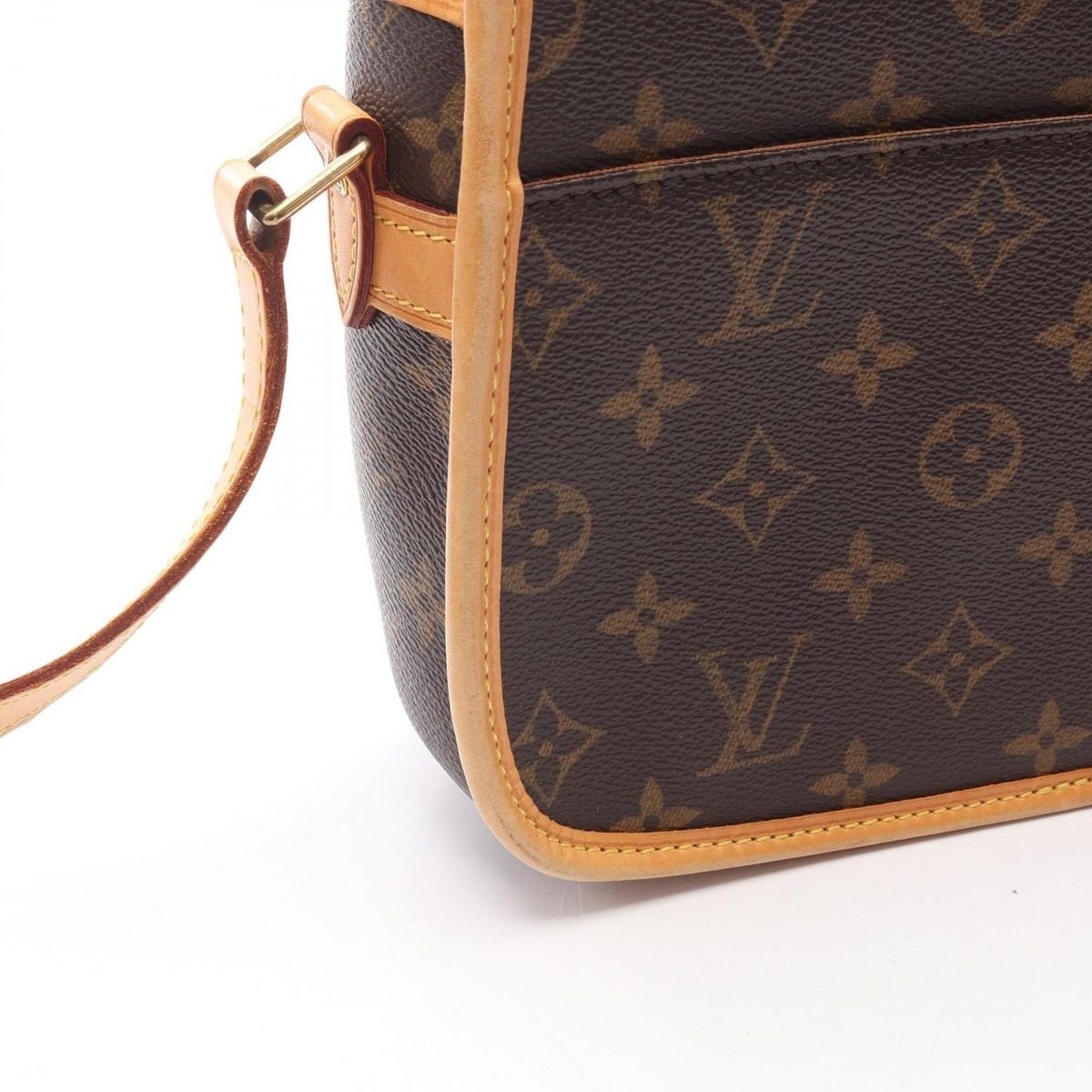 Louis Vuitton Shoulder Bag Sologne Canvas Leather — view 12