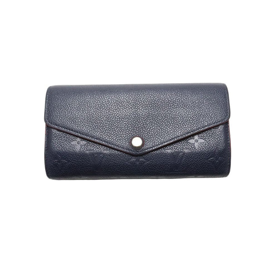 Louis Vuitton Monogram Empreinte Portefeuille Sarah Leather Bifold Wallet