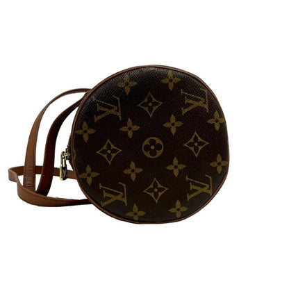 Louis Vuitton Papillon 30 Monogram Leather Drum Boston Bag Brown — view 5