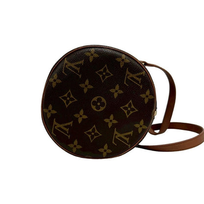 Louis Vuitton Papillon 30 Monogram Leather Drum Boston Bag Brown — view 6