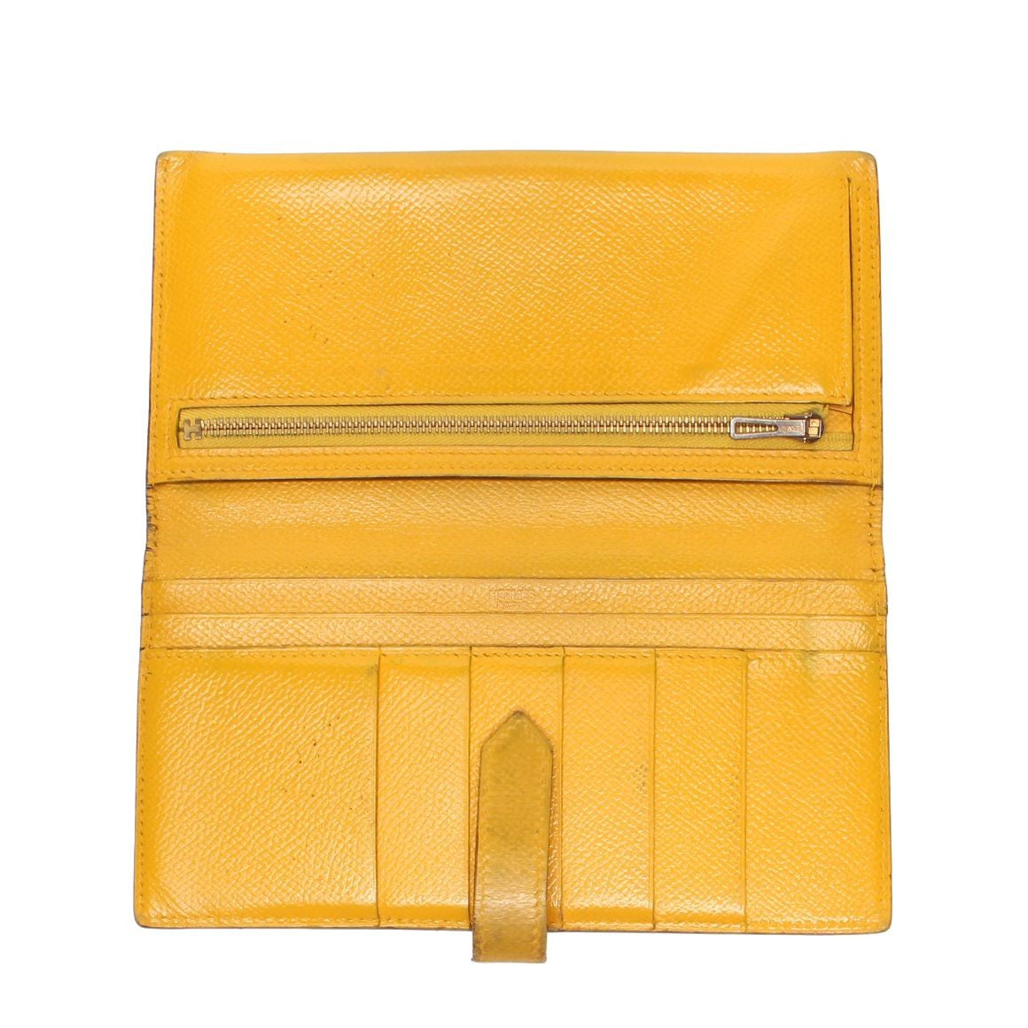 Hermes Wallet Gold Bearn — view 5