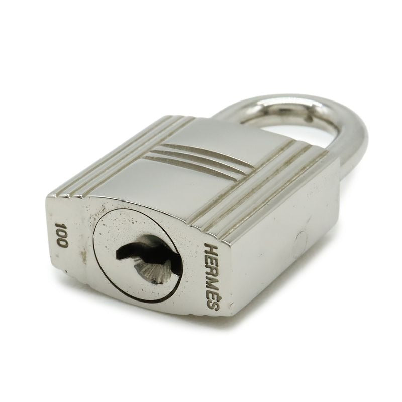 Hermes Cadena Padlock No.100 key Metal Silver — view 4