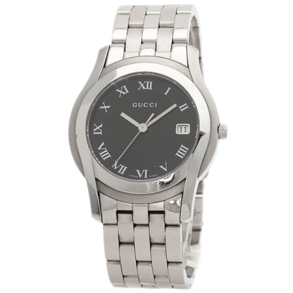 Gucci Round Face Watch SS