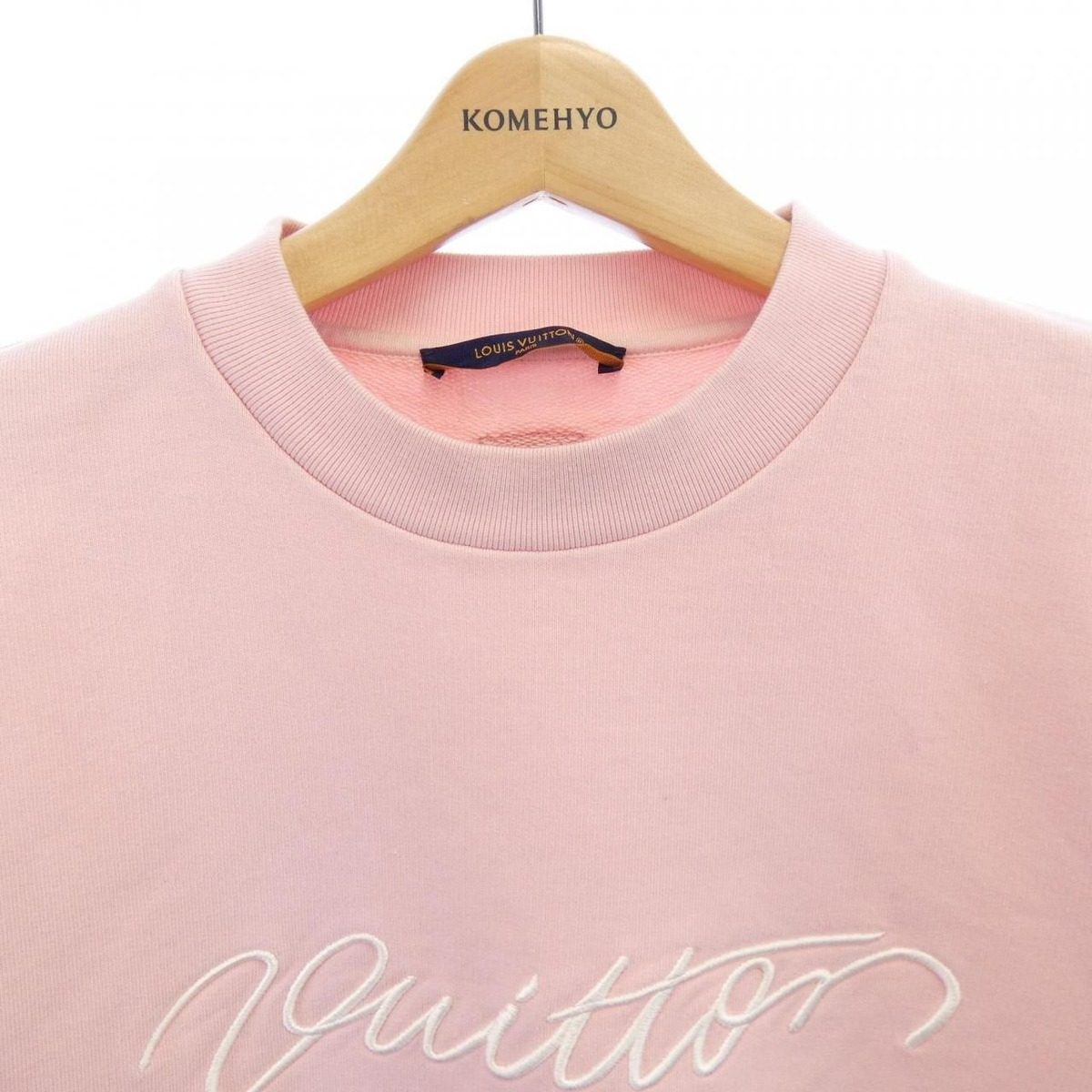Louis Vuitton Embroidered Signature Crew Neck Sweatshirt — view 5