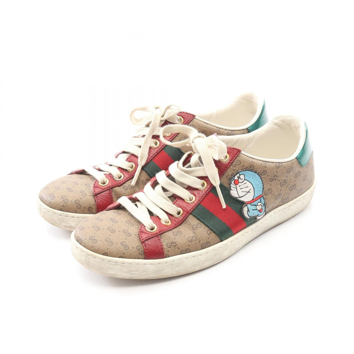 Gucci Sneakers Doraemon GG Supreme Canvas Leather