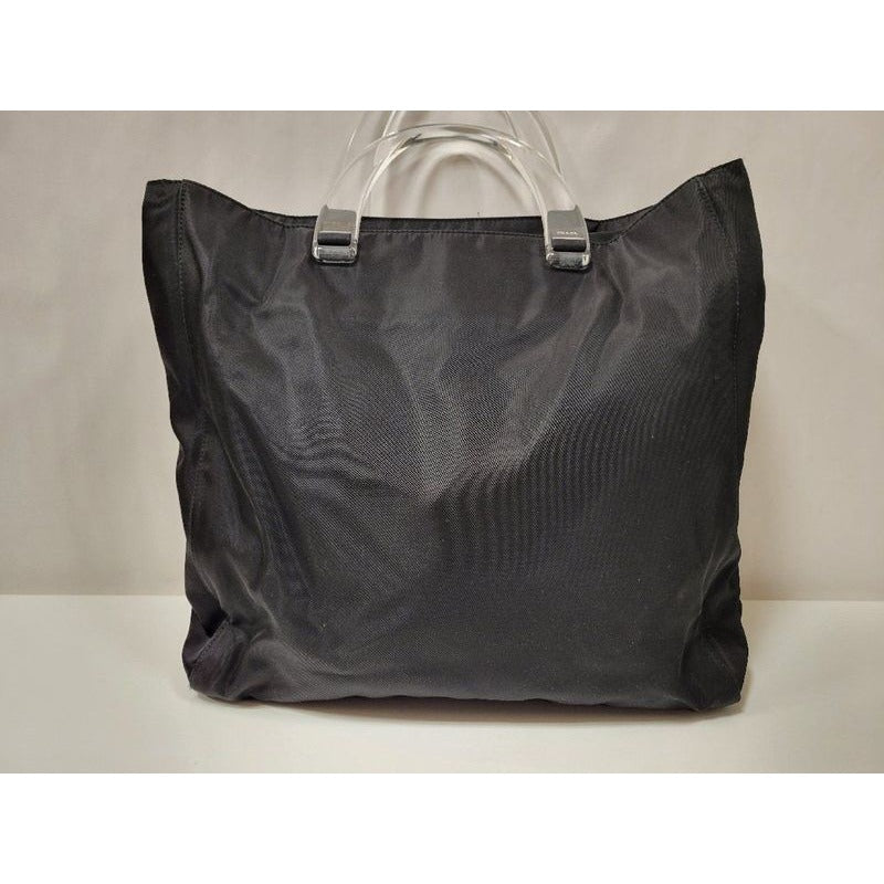 Prada Handbag B8167 Tessuto Nylon Plastic Nero Black — view 2