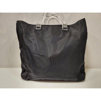Prada Handbag B8167 Tessuto Nylon Plastic Nero Black — view 2