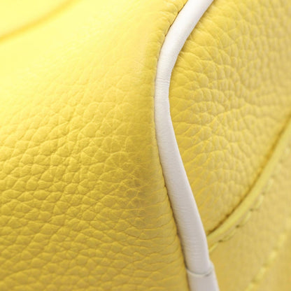 Louis Vuitton Handbag Keepall XS Everyday LV Leather Yellow White — view 6