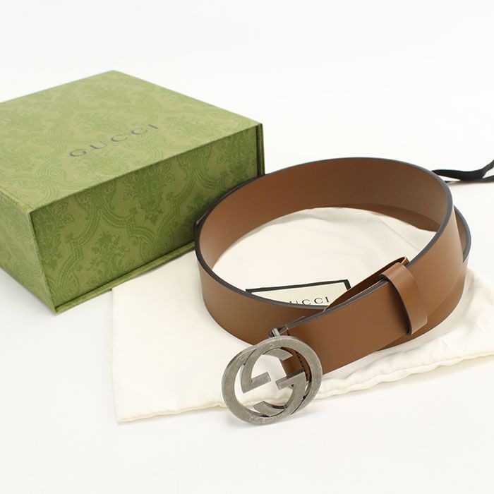 Gucci Interlocking Belt Leather