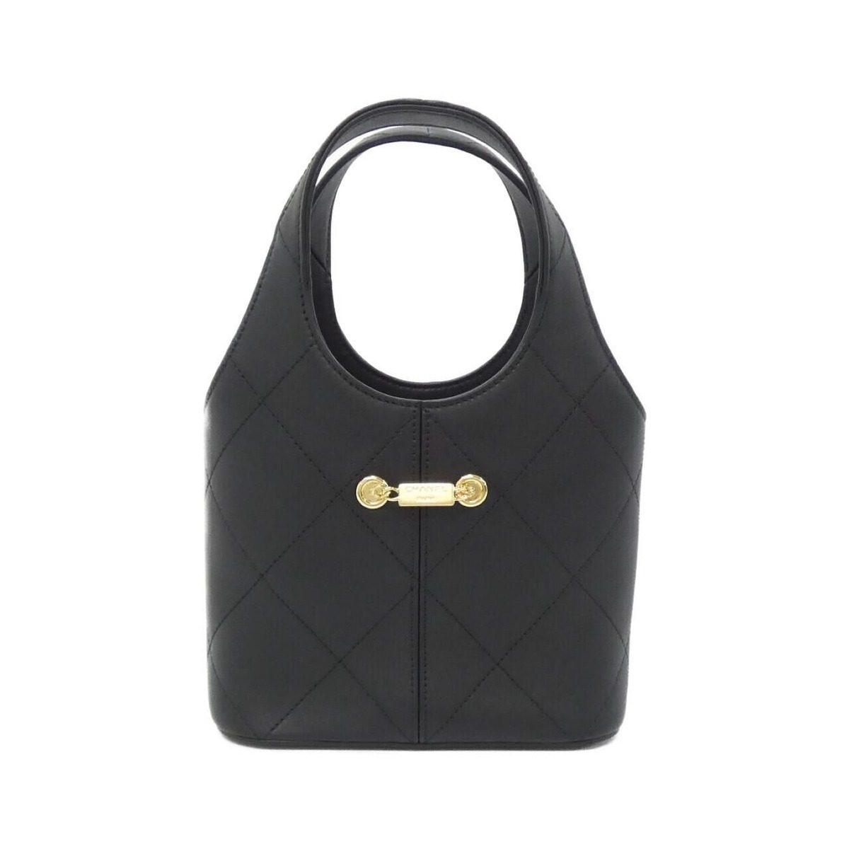 Chanel Bag Handbag Gold — view 2