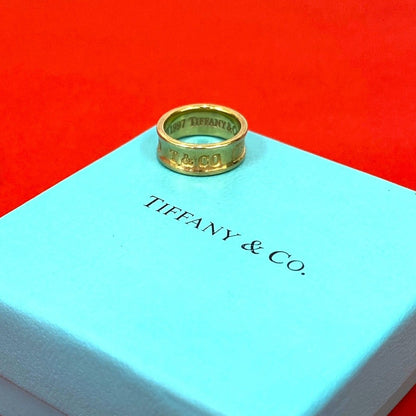Tiffany & Co Narrow Ring 750 18K Yellow Gold