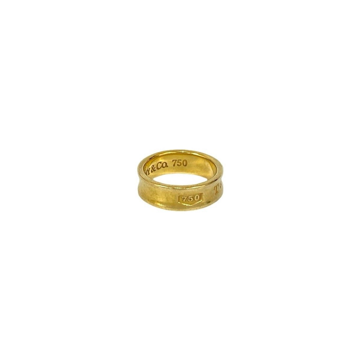 Tiffany & Co Narrow Ring 750 18K Yellow Gold — view 5