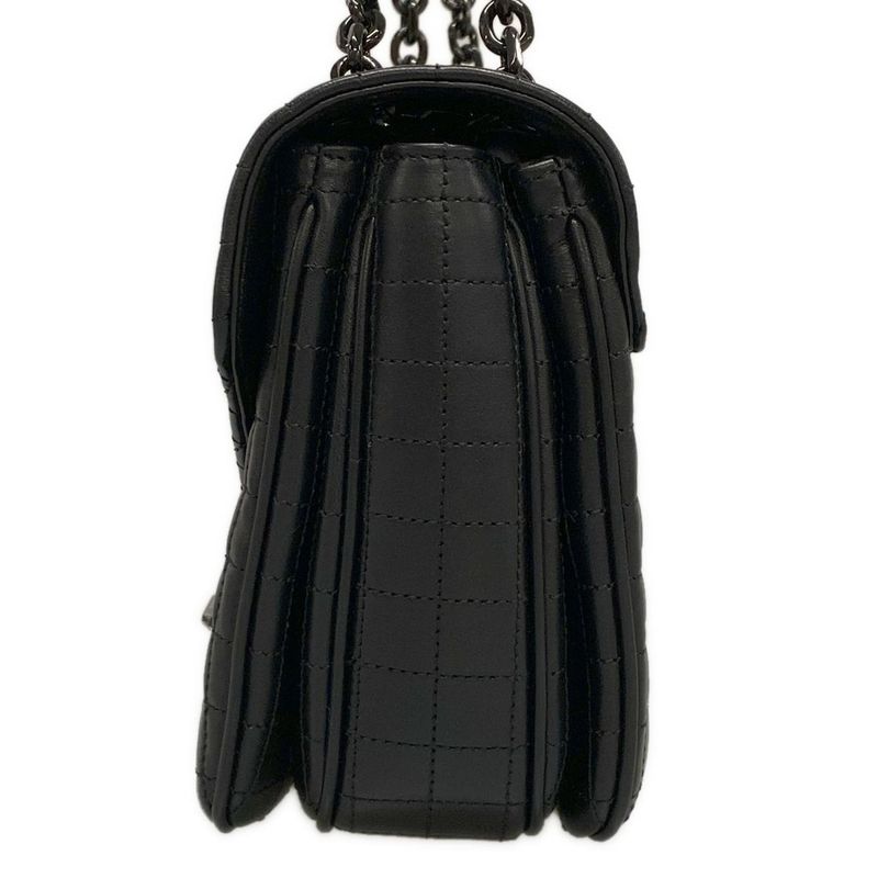 Celine Shoulder Bag C Medium 187253bfz38no Black Chain Shoulder/quilted