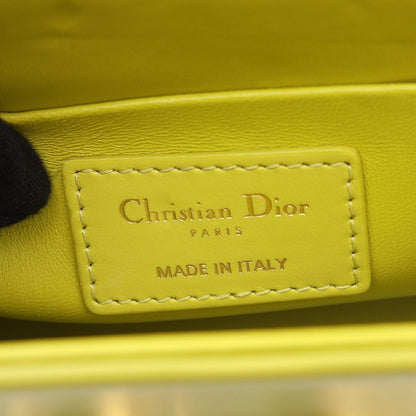 Dior Shoulder Bag 30 Montaigne Box Yellow Green Leather — view 4