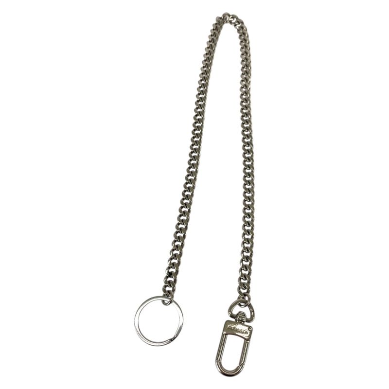 Louis Vuitton Silver Plated Wallet Chain For Men 505494