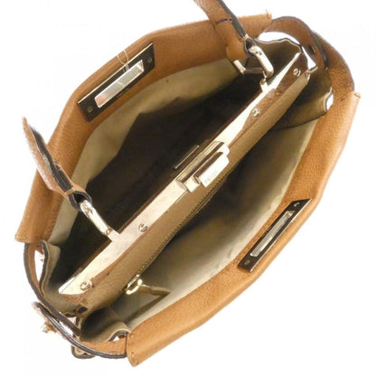 Fendi Selleria Peekaboo Q0J Bag Toffee — view 9