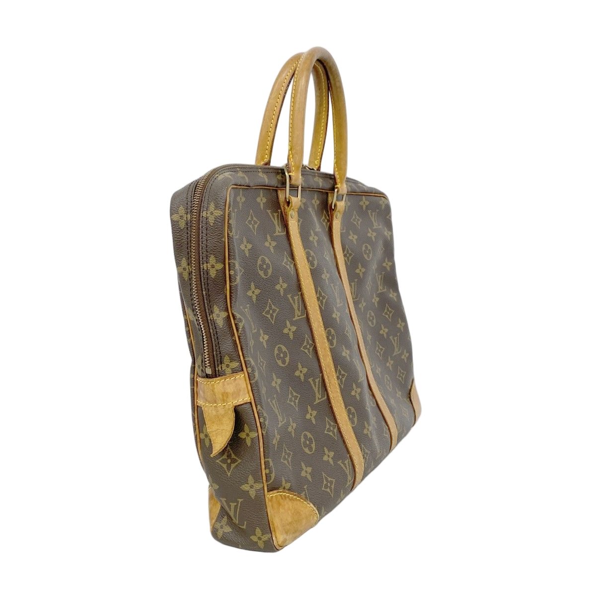 Louis Vuitton Business Bag Monogram Porte Documents Voyage Brown — view 2