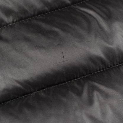 Moncler Down Jacket Hermine Black Nylon Coat — view 11