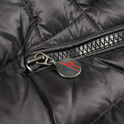 Moncler Down Jacket Hermine Black Nylon Coat — view 13