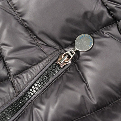 Moncler Down Jacket Hermine Black Nylon Coat — view 9