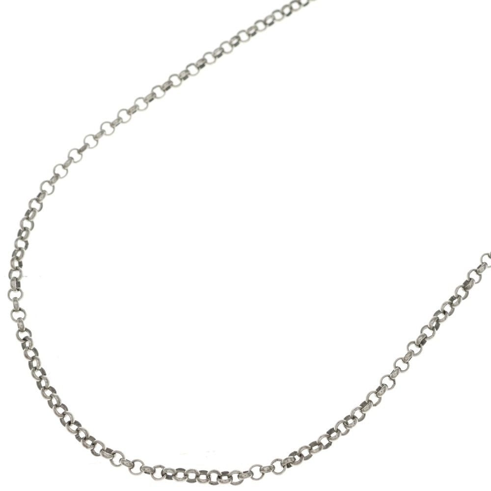 Chrome Hearts Neckchain Roll Chain Necklace Silver