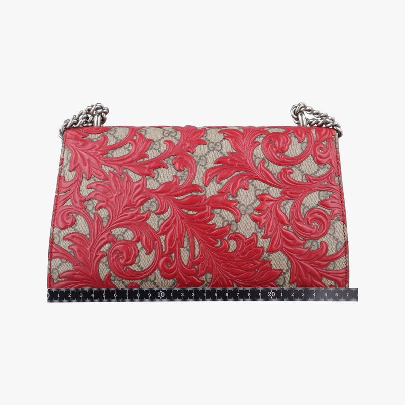 Gucci Dionysuso Scuff Dd X Multicolor PVC Coated Canvas X Leather 400249i0196570