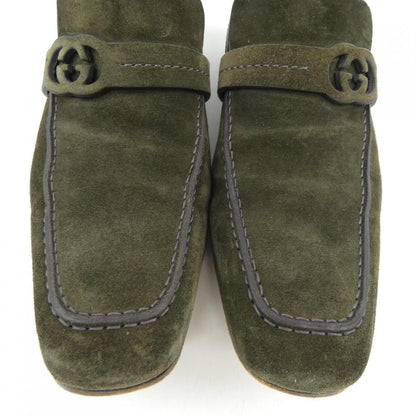 Gucci Shoes Suede Khaki — view 7