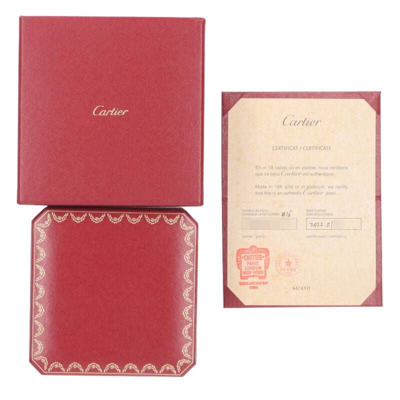 Cartier New Shape Juste UN CLOU Bracelet DIA 18K Pink Gold Diamond Juste Un