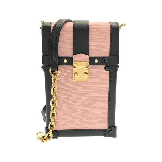 Louis Vuitton Epi Pochette Trunk Vertical Shoulder Bag Rose Ballerin