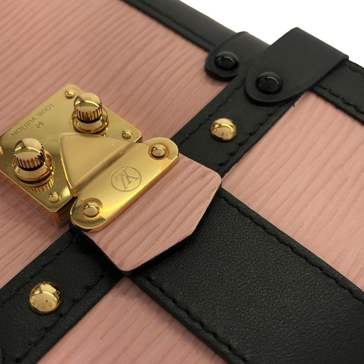 Louis Vuitton Epi Pochette Trunk Vertical Shoulder Bag Rose Ballerin — view 6