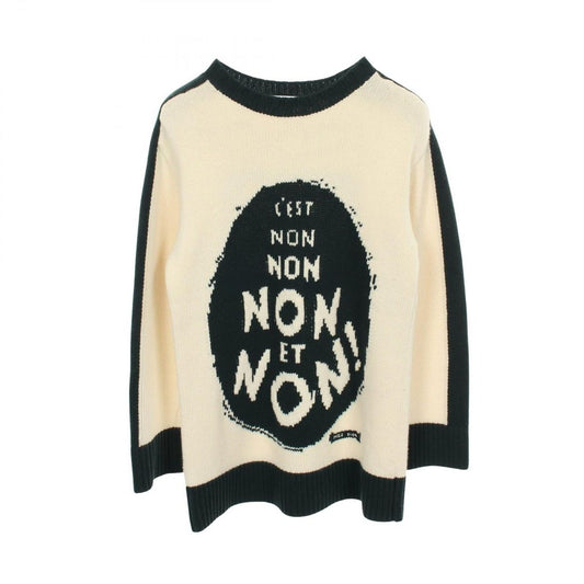 Dior Knit Non ET Non! Wool Cashmere Sweater