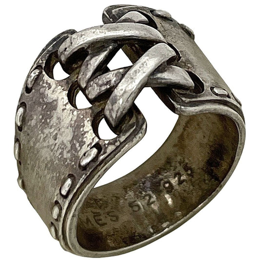 Hermes Mexico Ring Silver