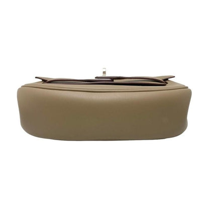 Hermes Shoulder Bag Kelly Move Engraved B Swift Etoupe Glazed Silver Hardware