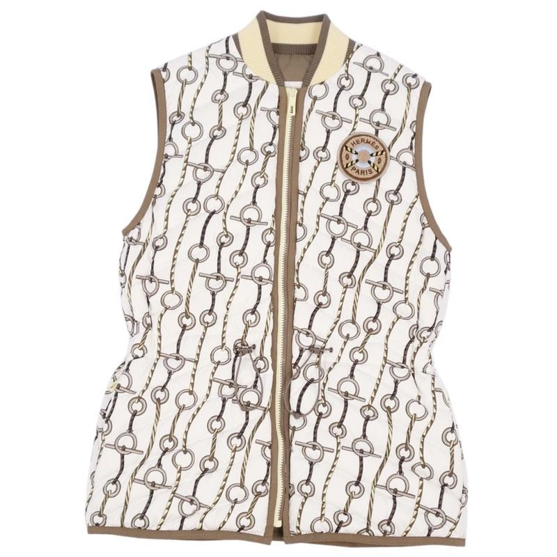 Hermes 23 AW Belt Gilet Down Vest Zip Up
