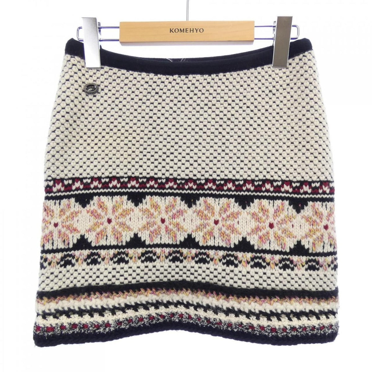 Chanel Skirt Cashmere Black
