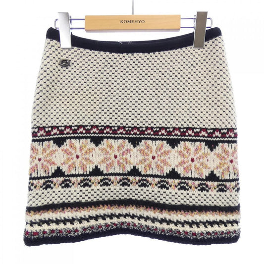 Chanel Skirt Cashmere Black