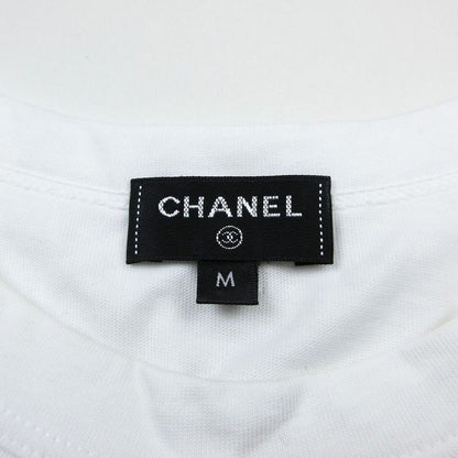 Chanel P72150k10356 Ensemble Short Sleeve T-Shirt Knitted Camisole Coco Mark