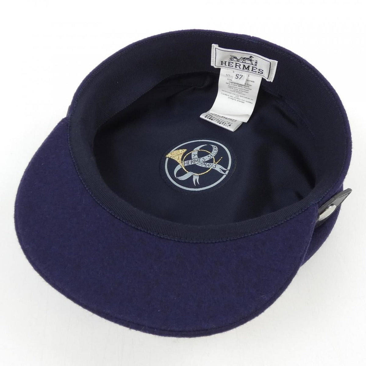 Hermes Saint Malo Cor ET Rubans Cap — view 5