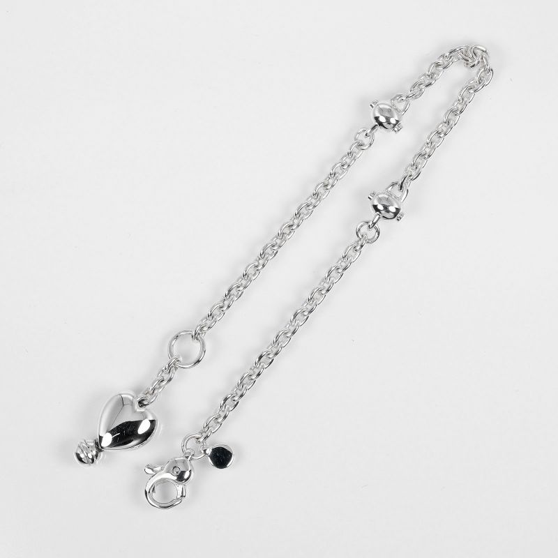 Tiffany & Co Heart Vintage 925 Silver Ladies 11.9g Bracelet